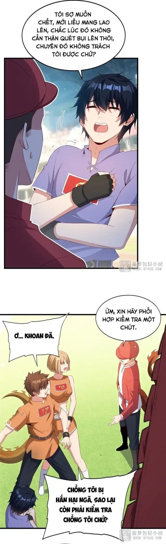 Truyện Tranh Im Miệng Đi Ác Long Ta Không Muốn Cùng Ngươi Trông Trẻ Đâu! trang 4