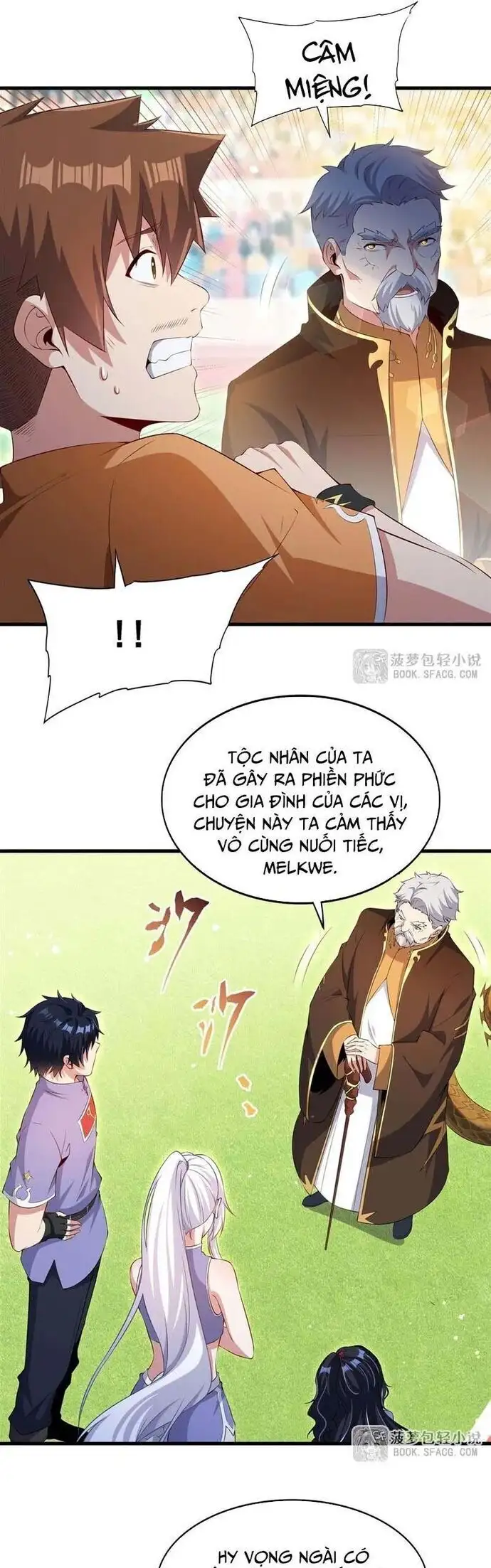Truyện Tranh Im Miệng Đi Ác Long Ta Không Muốn Cùng Ngươi Trông Trẻ Đâu! trang 4