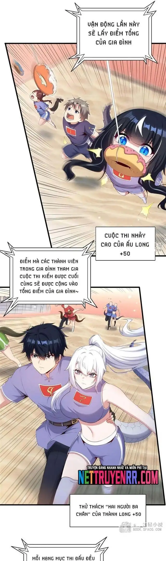 Truyện Tranh Im Miệng Đi Ác Long Ta Không Muốn Cùng Ngươi Trông Trẻ Đâu! trang 4