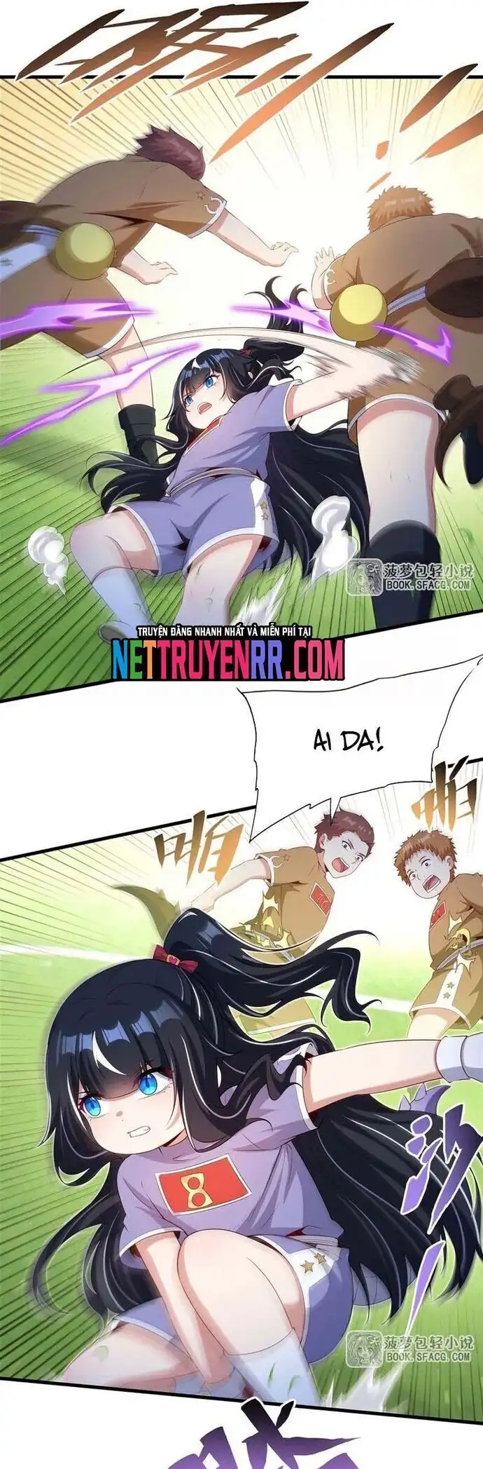 Truyện Tranh Im Miệng Đi Ác Long Ta Không Muốn Cùng Ngươi Trông Trẻ Đâu! trang 4