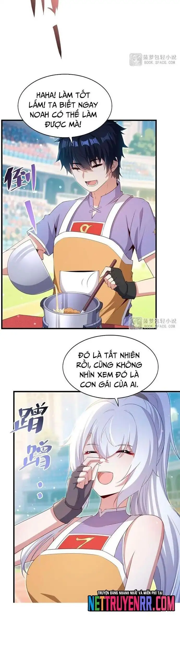 Truyện Tranh Im Miệng Đi Ác Long Ta Không Muốn Cùng Ngươi Trông Trẻ Đâu! trang 4