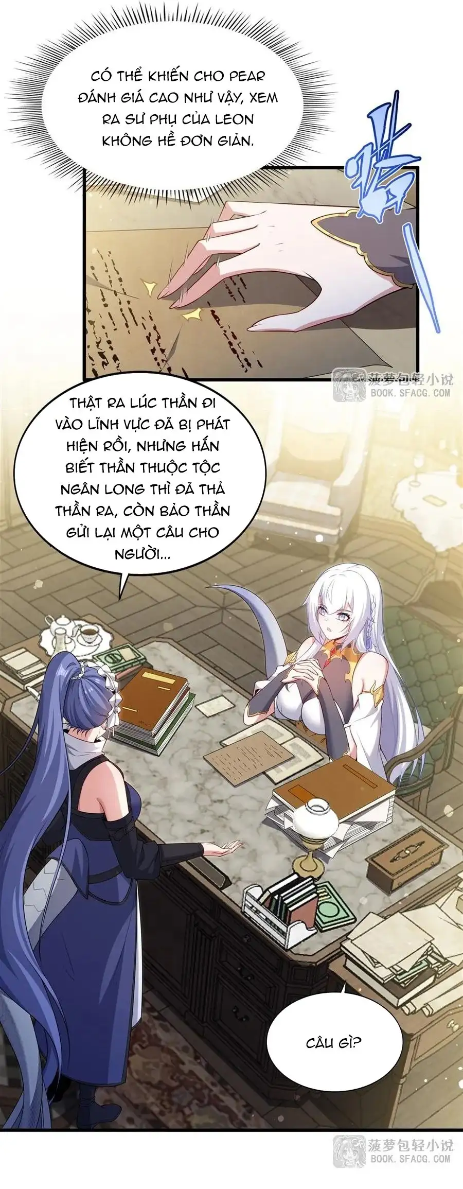 Truyện Tranh Im Miệng Đi Ác Long Ta Không Muốn Cùng Ngươi Trông Trẻ Đâu! trang 4