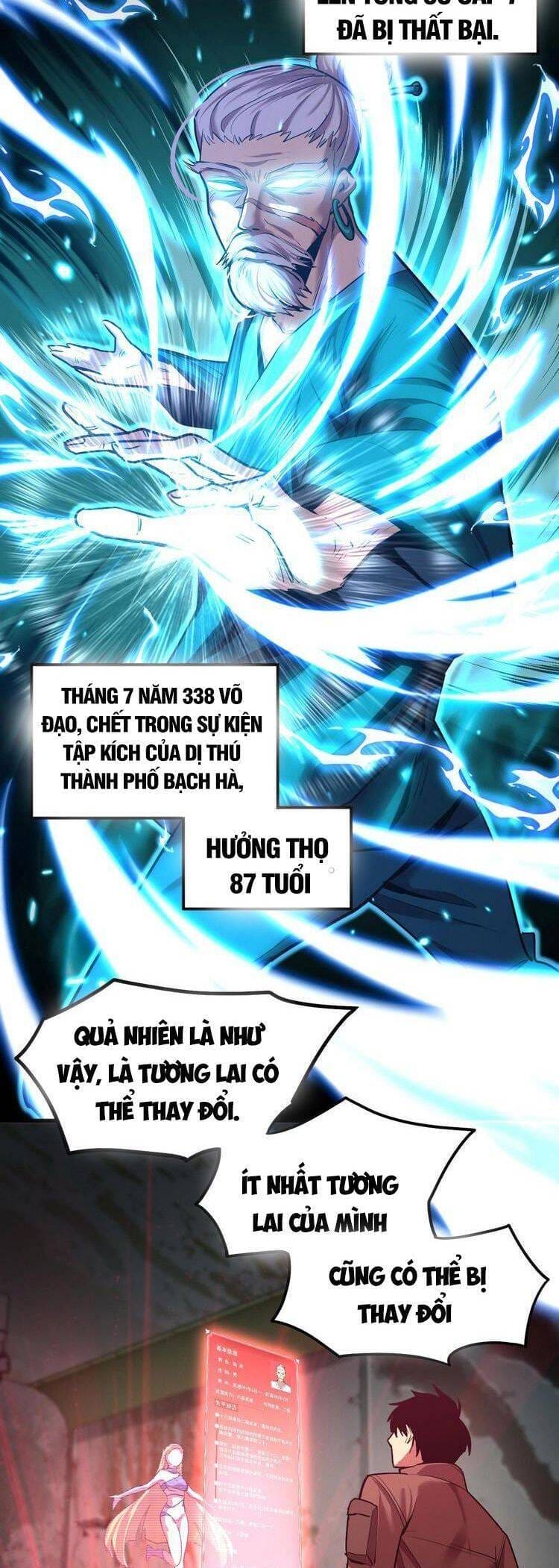 Truyện Tranh Cao Võ Hạ Cánh Đến Một Vạn Năm Sau trang 6