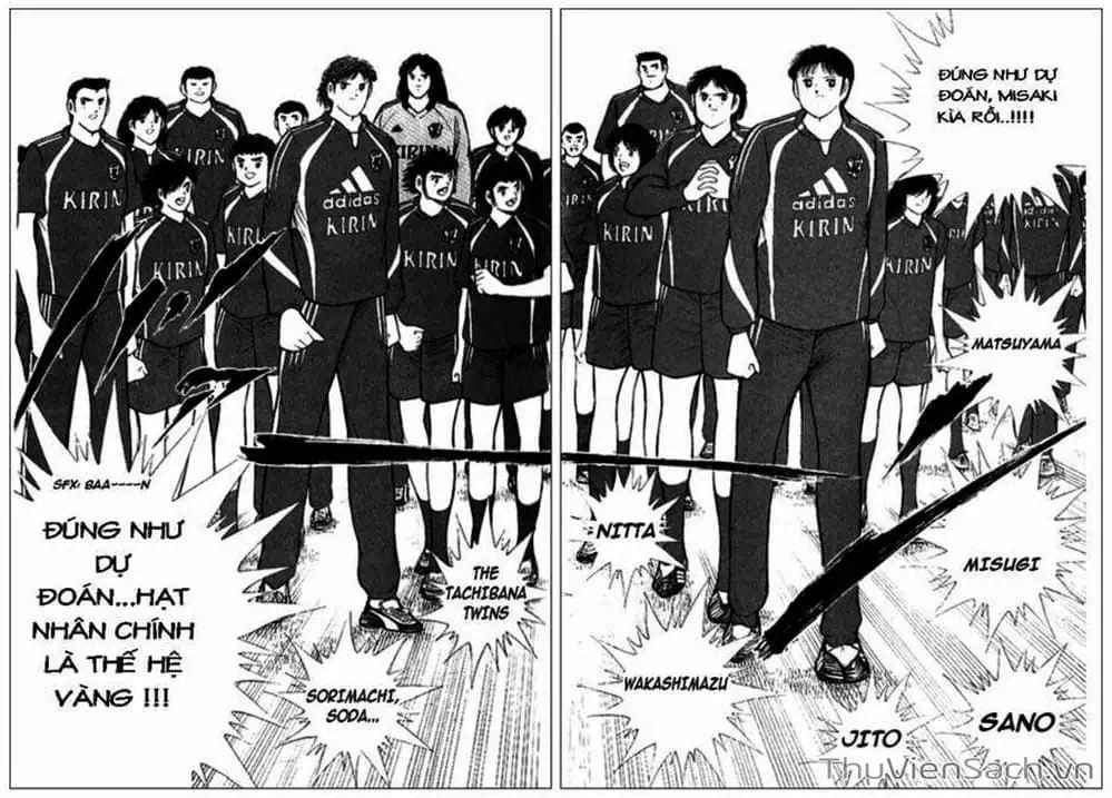 Truyện Tranh Tsubasa - Giấc Mơ Hoàng Kim trang 4