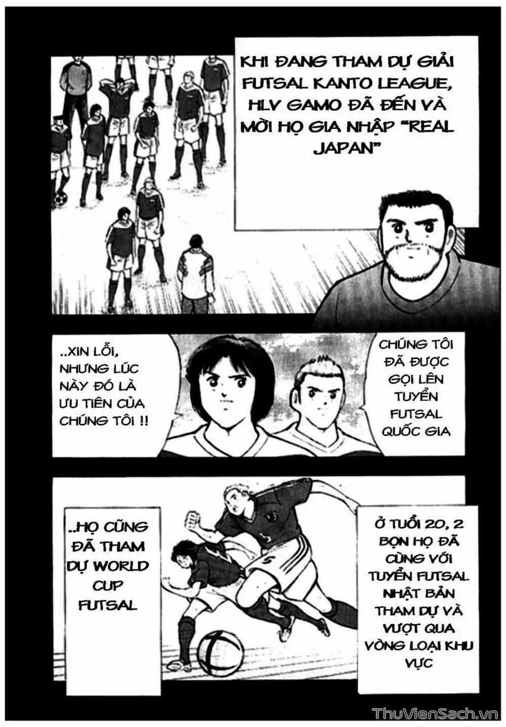 Truyện Tranh Tsubasa - Giấc Mơ Hoàng Kim trang 4