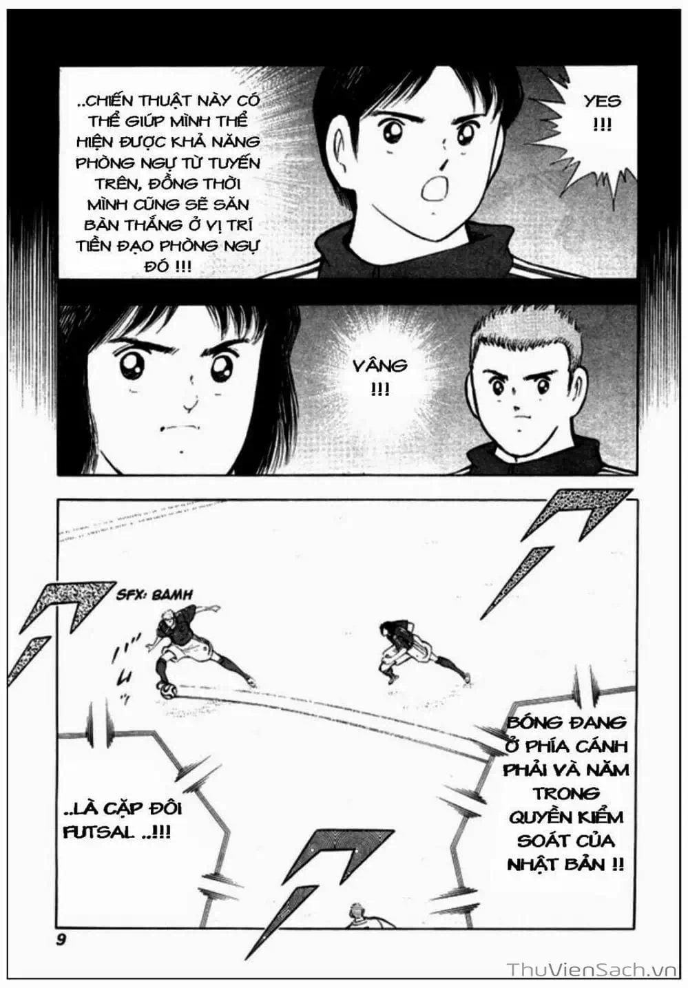 Truyện Tranh Tsubasa - Giấc Mơ Hoàng Kim trang 4
