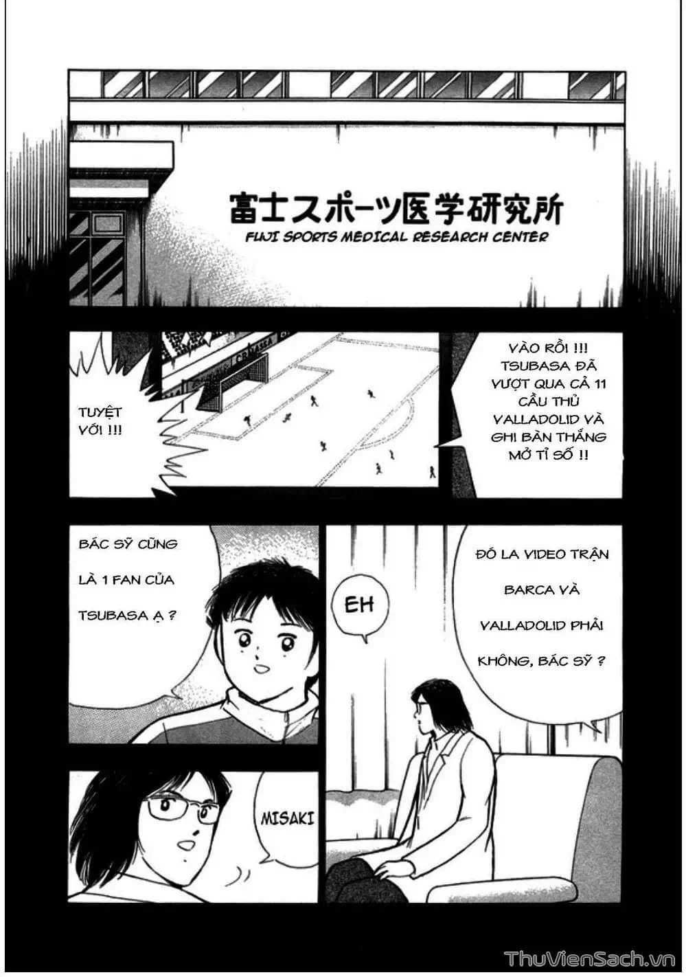 Truyện Tranh Tsubasa - Giấc Mơ Hoàng Kim trang 4