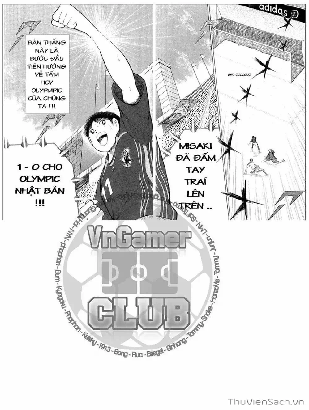 Truyện Tranh Tsubasa - Giấc Mơ Hoàng Kim trang 4