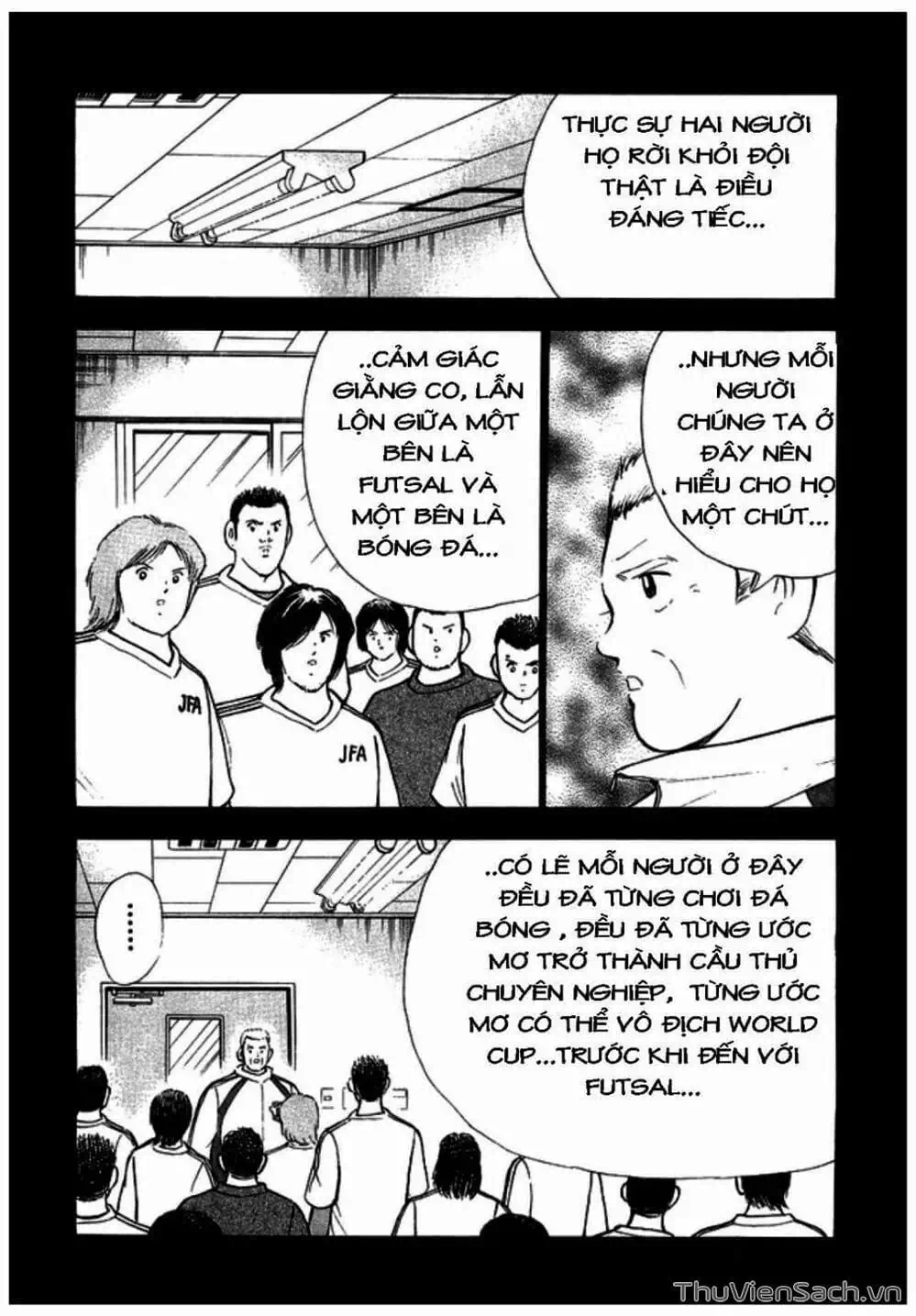 Truyện Tranh Tsubasa - Giấc Mơ Hoàng Kim trang 4