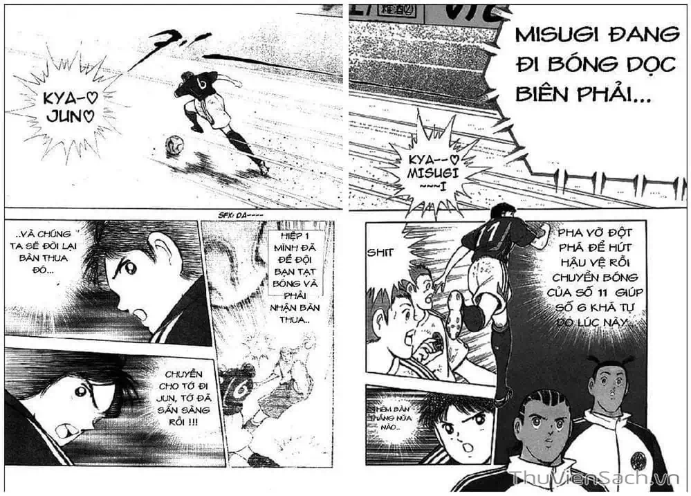 Truyện Tranh Tsubasa - Giấc Mơ Hoàng Kim trang 4