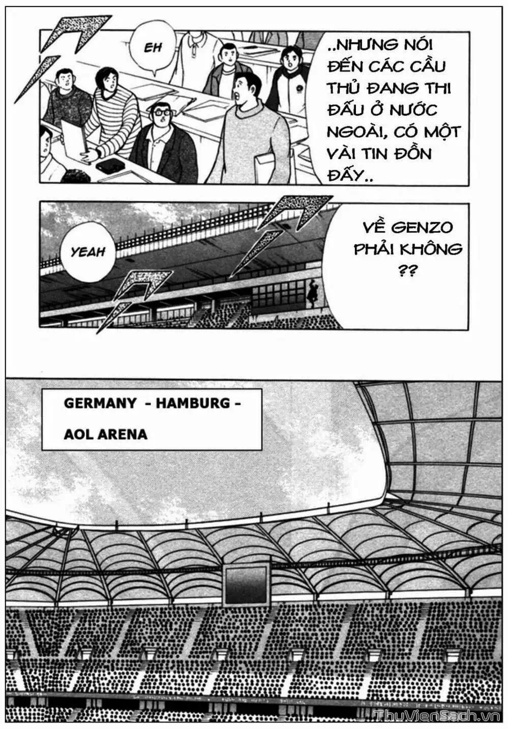 Truyện Tranh Tsubasa - Giấc Mơ Hoàng Kim trang 4