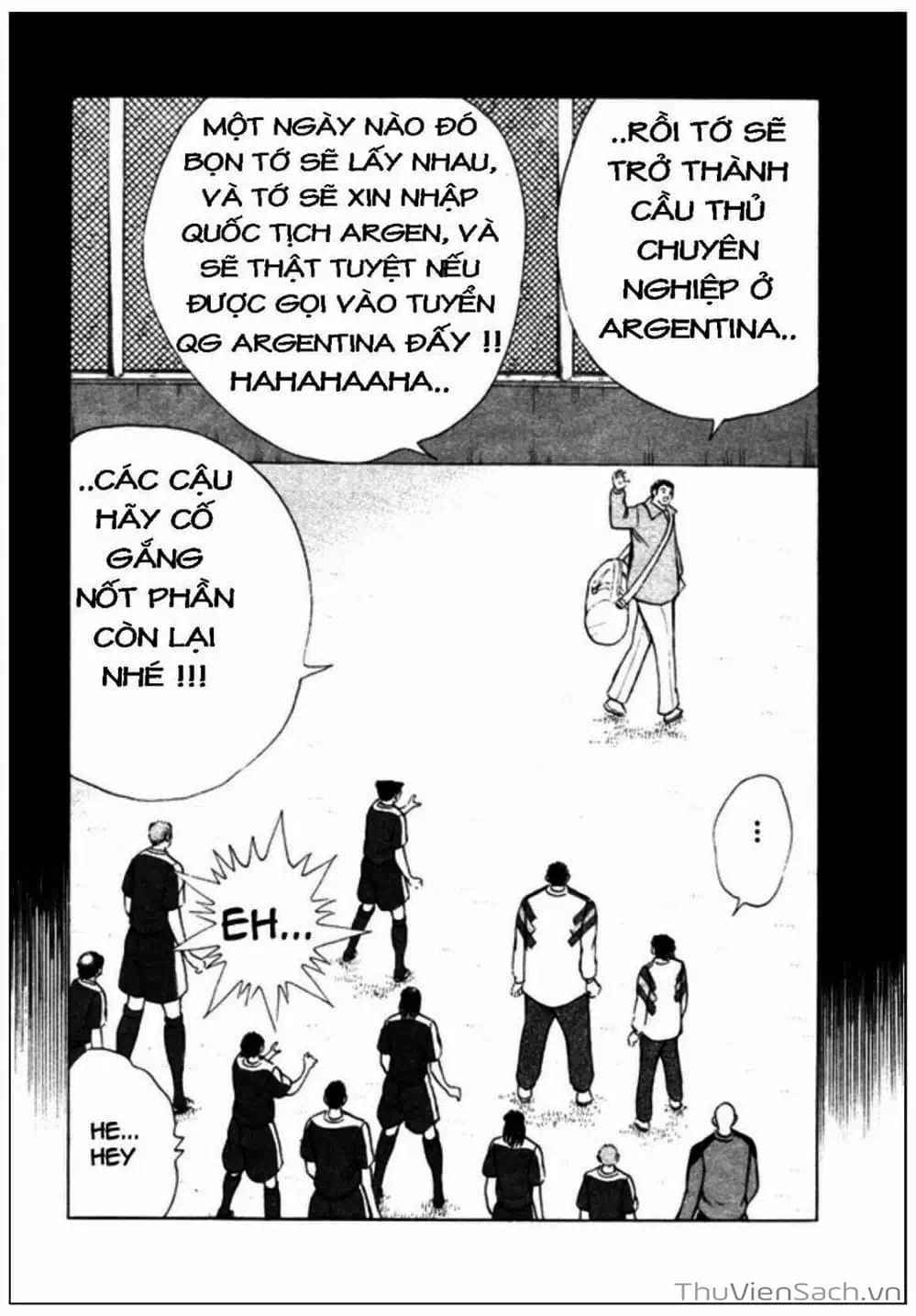 Truyện Tranh Tsubasa - Giấc Mơ Hoàng Kim trang 4