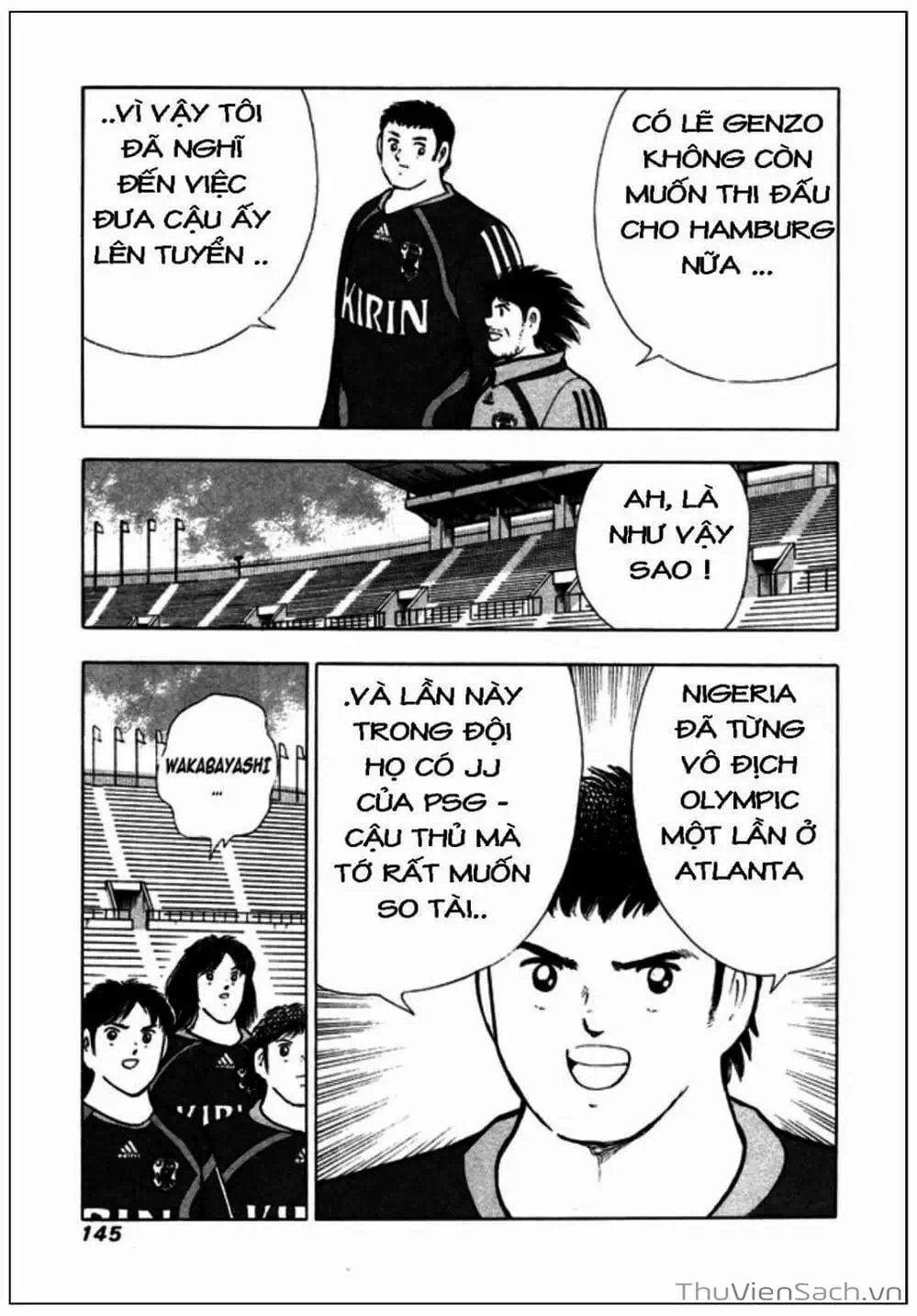 Truyện Tranh Tsubasa - Giấc Mơ Hoàng Kim trang 4