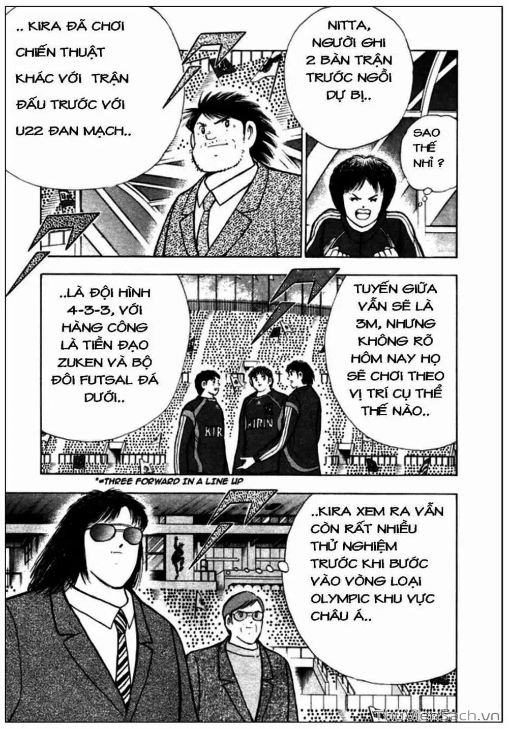 Truyện Tranh Tsubasa - Giấc Mơ Hoàng Kim trang 4