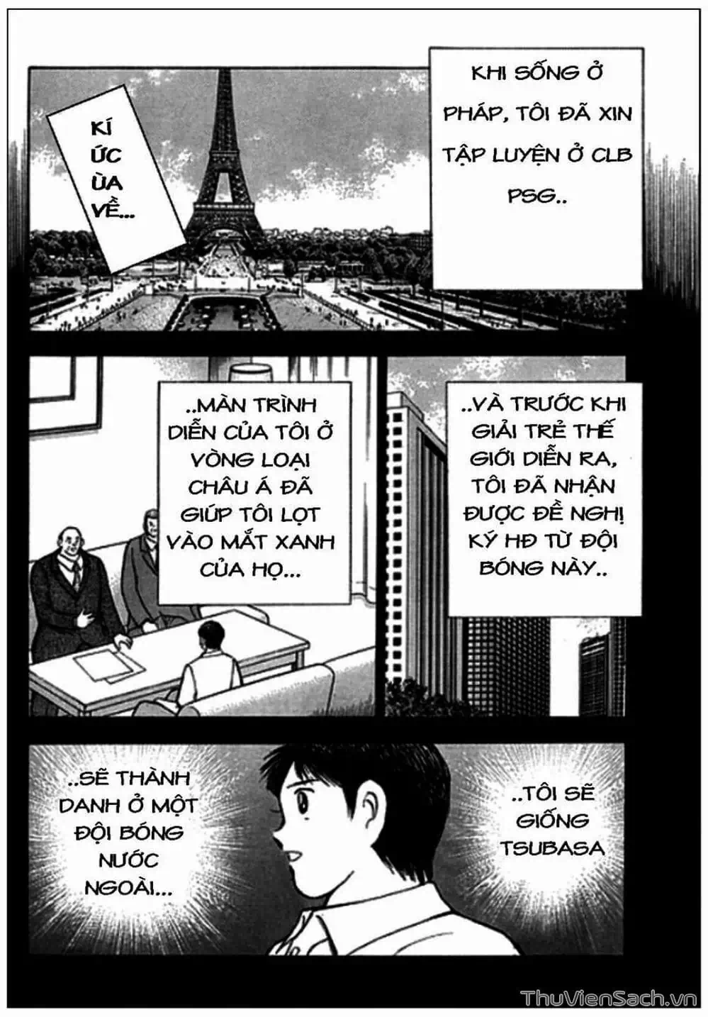 Truyện Tranh Tsubasa - Giấc Mơ Hoàng Kim trang 4
