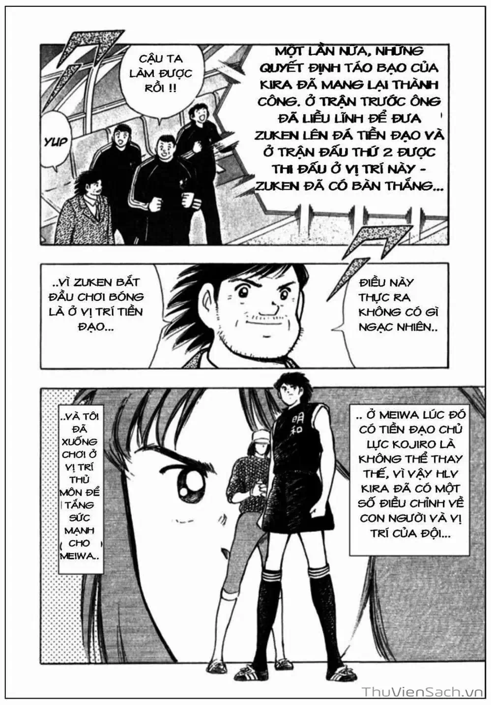 Truyện Tranh Tsubasa - Giấc Mơ Hoàng Kim trang 4