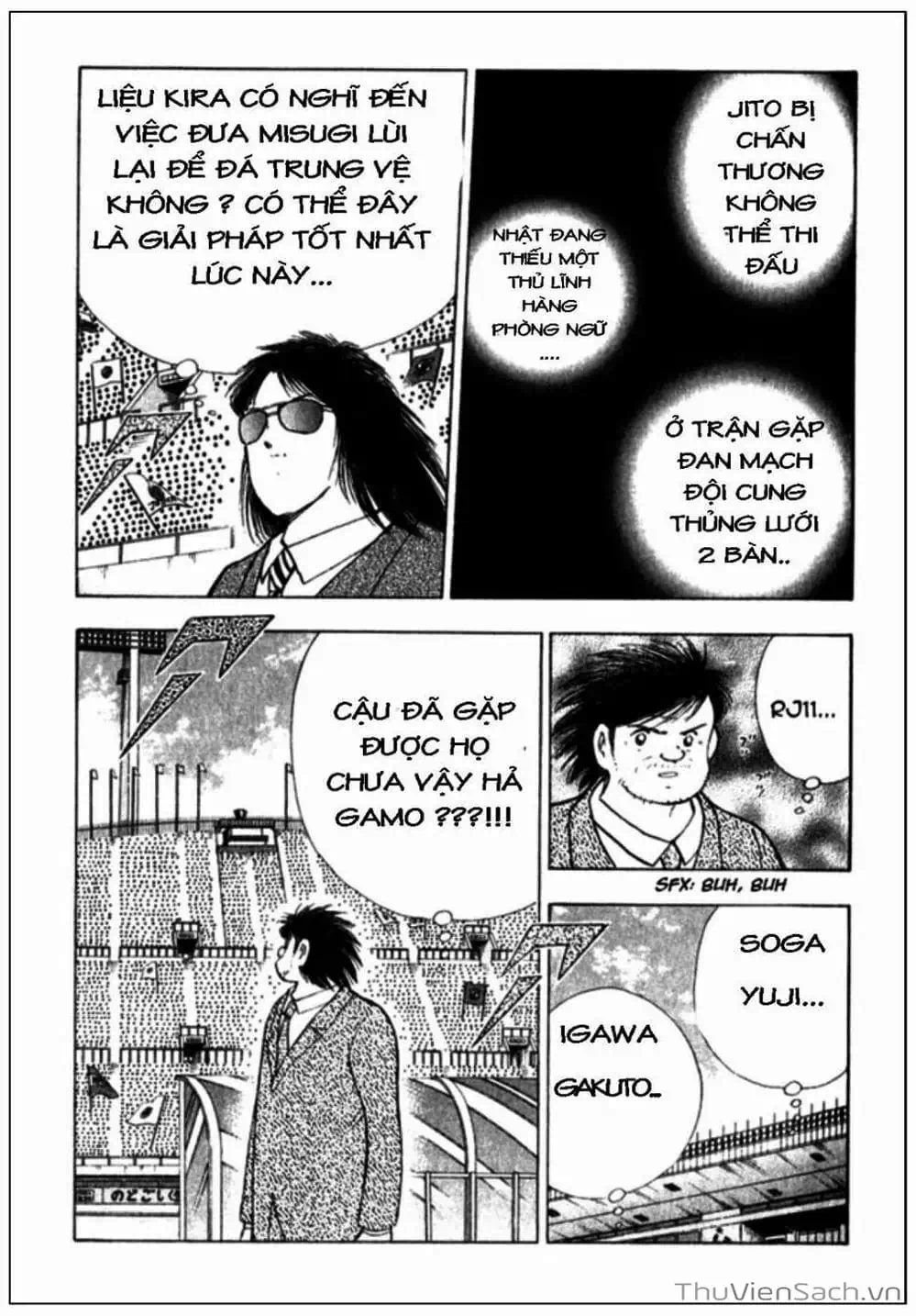 Truyện Tranh Tsubasa - Giấc Mơ Hoàng Kim trang 4