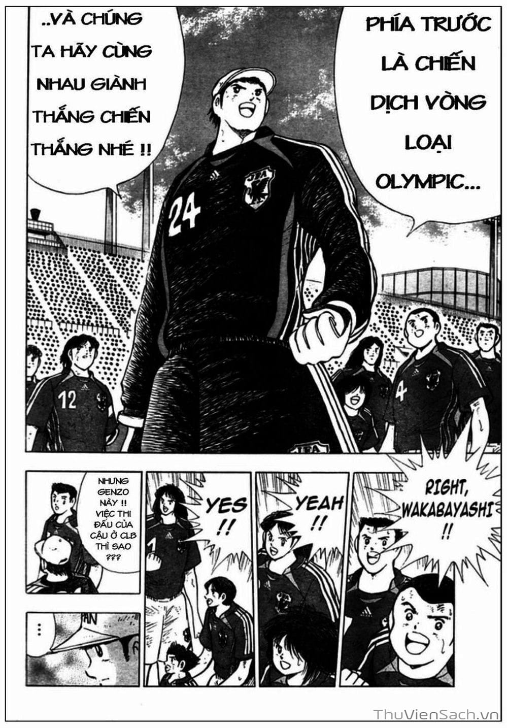 Truyện Tranh Tsubasa - Giấc Mơ Hoàng Kim trang 4