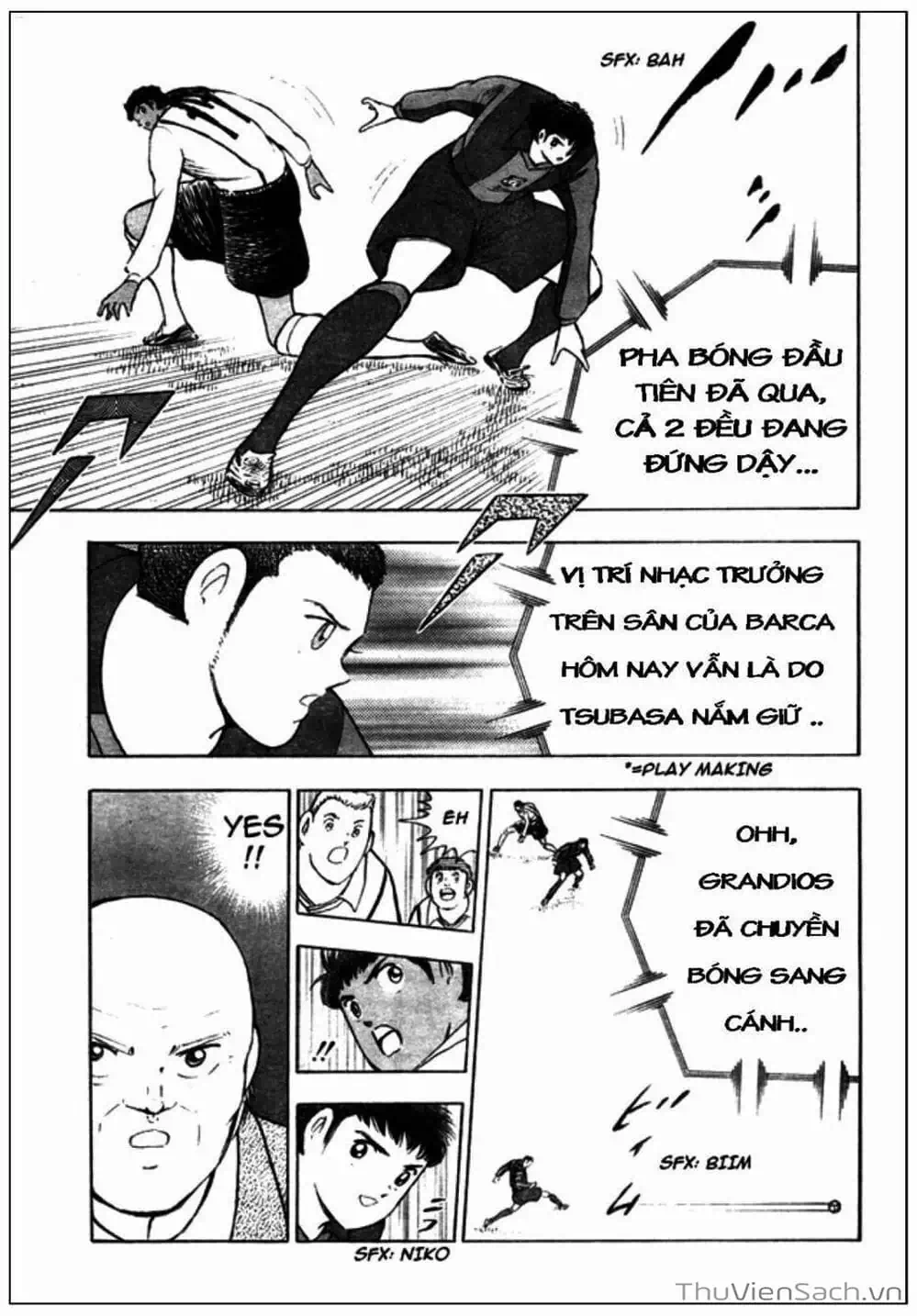 Truyện Tranh Tsubasa - Giấc Mơ Hoàng Kim trang 4