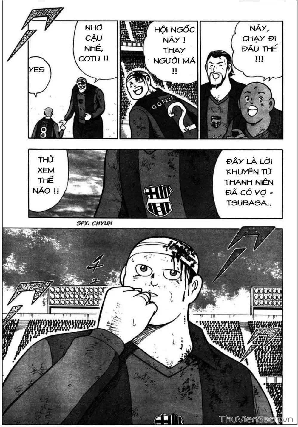 Truyện Tranh Tsubasa - Giấc Mơ Hoàng Kim trang 4