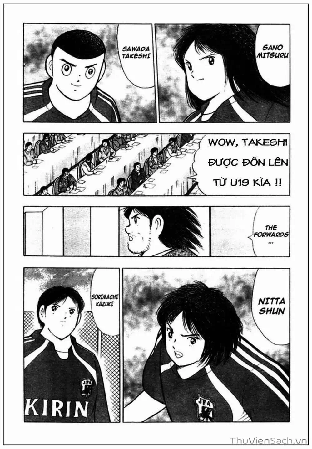 Truyện Tranh Tsubasa - Giấc Mơ Hoàng Kim trang 4