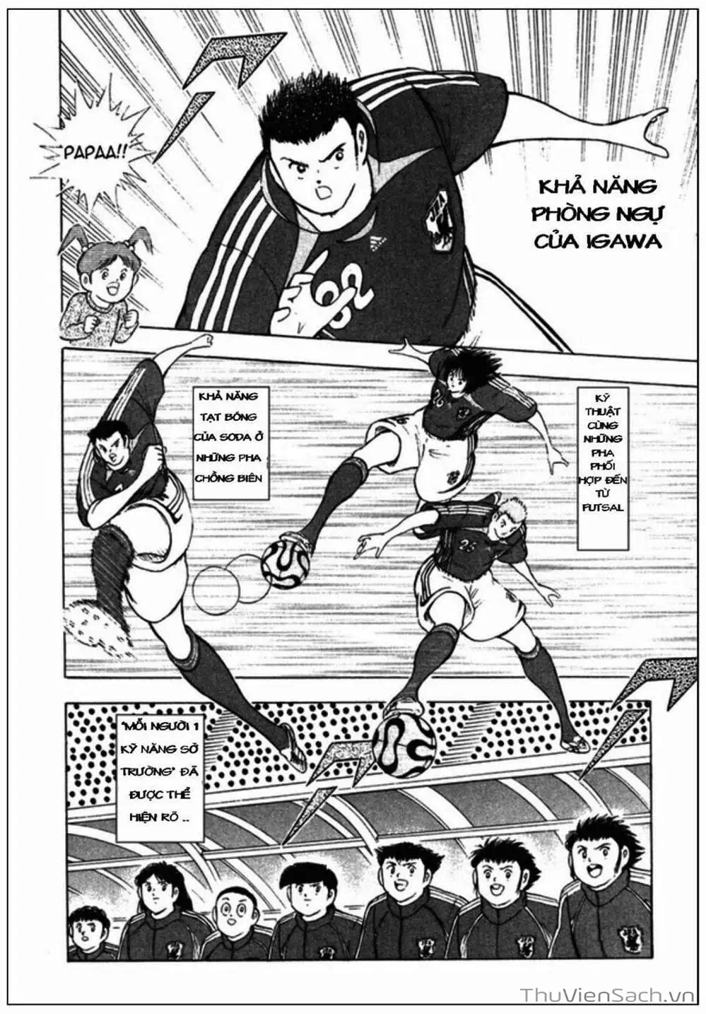 Truyện Tranh Tsubasa - Giấc Mơ Hoàng Kim trang 4