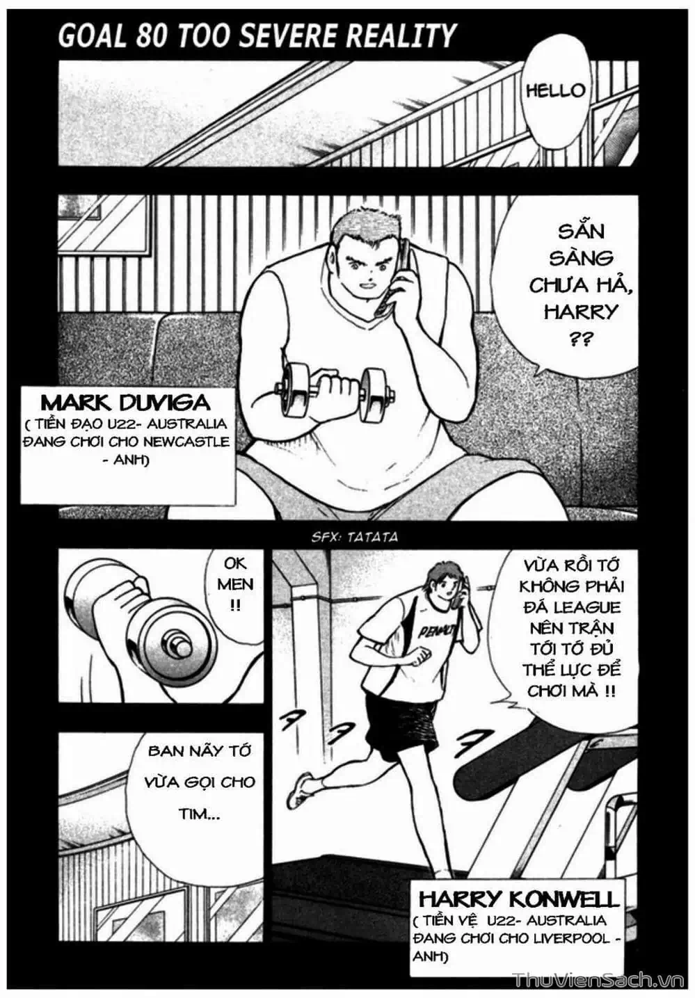 Truyện Tranh Tsubasa - Giấc Mơ Hoàng Kim trang 4