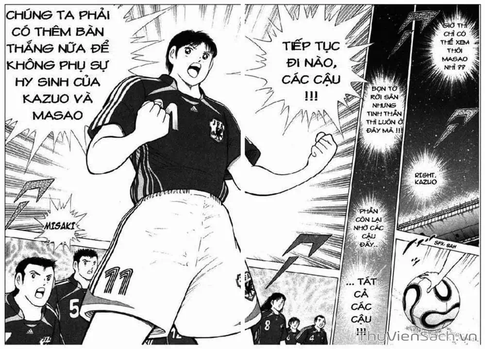 Truyện Tranh Tsubasa - Giấc Mơ Hoàng Kim trang 4