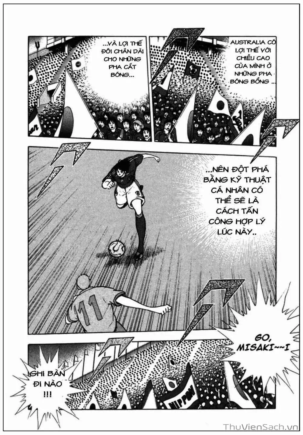 Truyện Tranh Tsubasa - Giấc Mơ Hoàng Kim trang 4