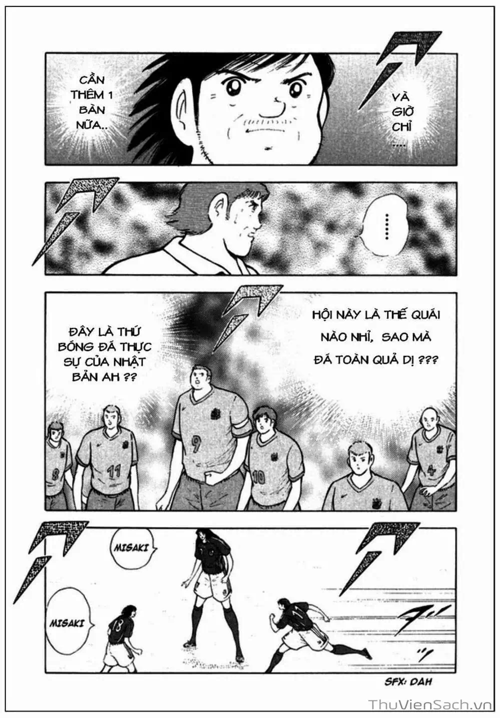 Truyện Tranh Tsubasa - Giấc Mơ Hoàng Kim trang 4