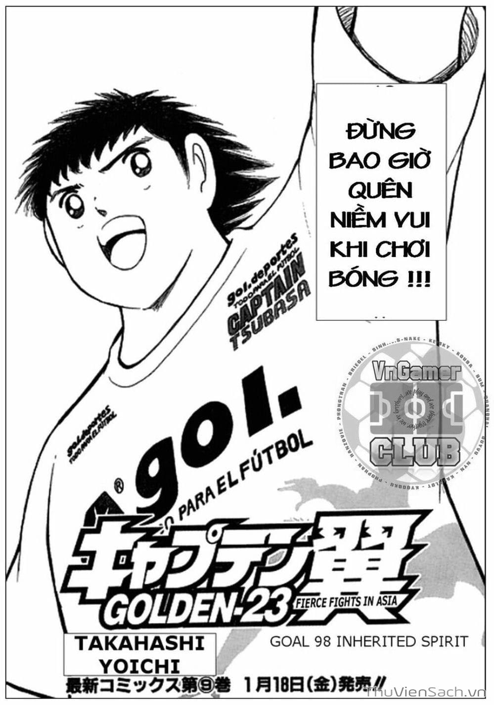 Truyện Tranh Tsubasa - Giấc Mơ Hoàng Kim trang 4