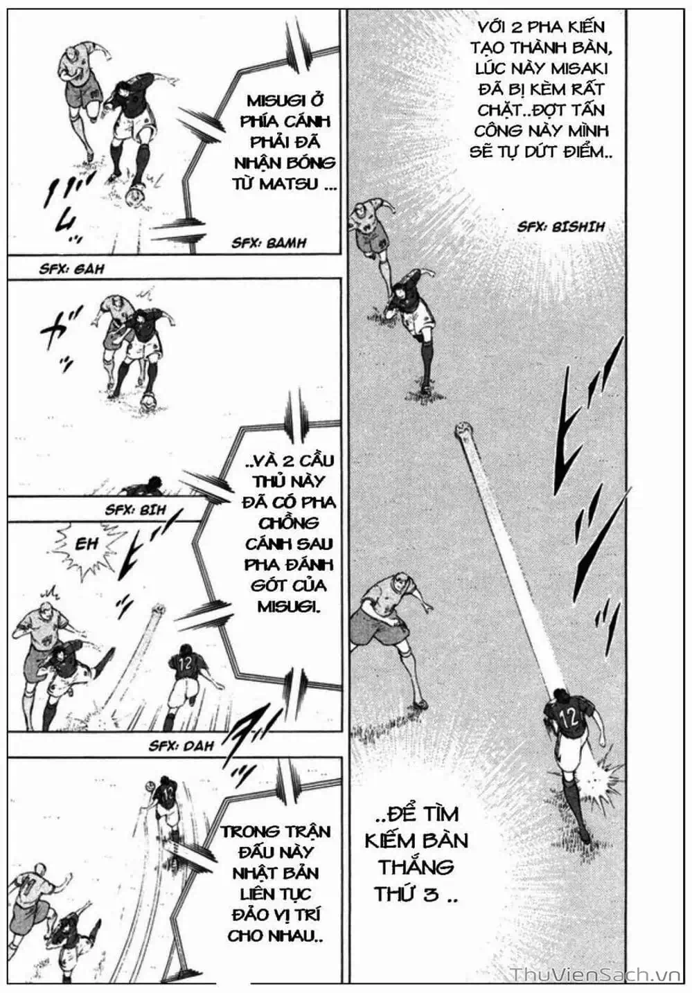 Truyện Tranh Tsubasa - Giấc Mơ Hoàng Kim trang 4