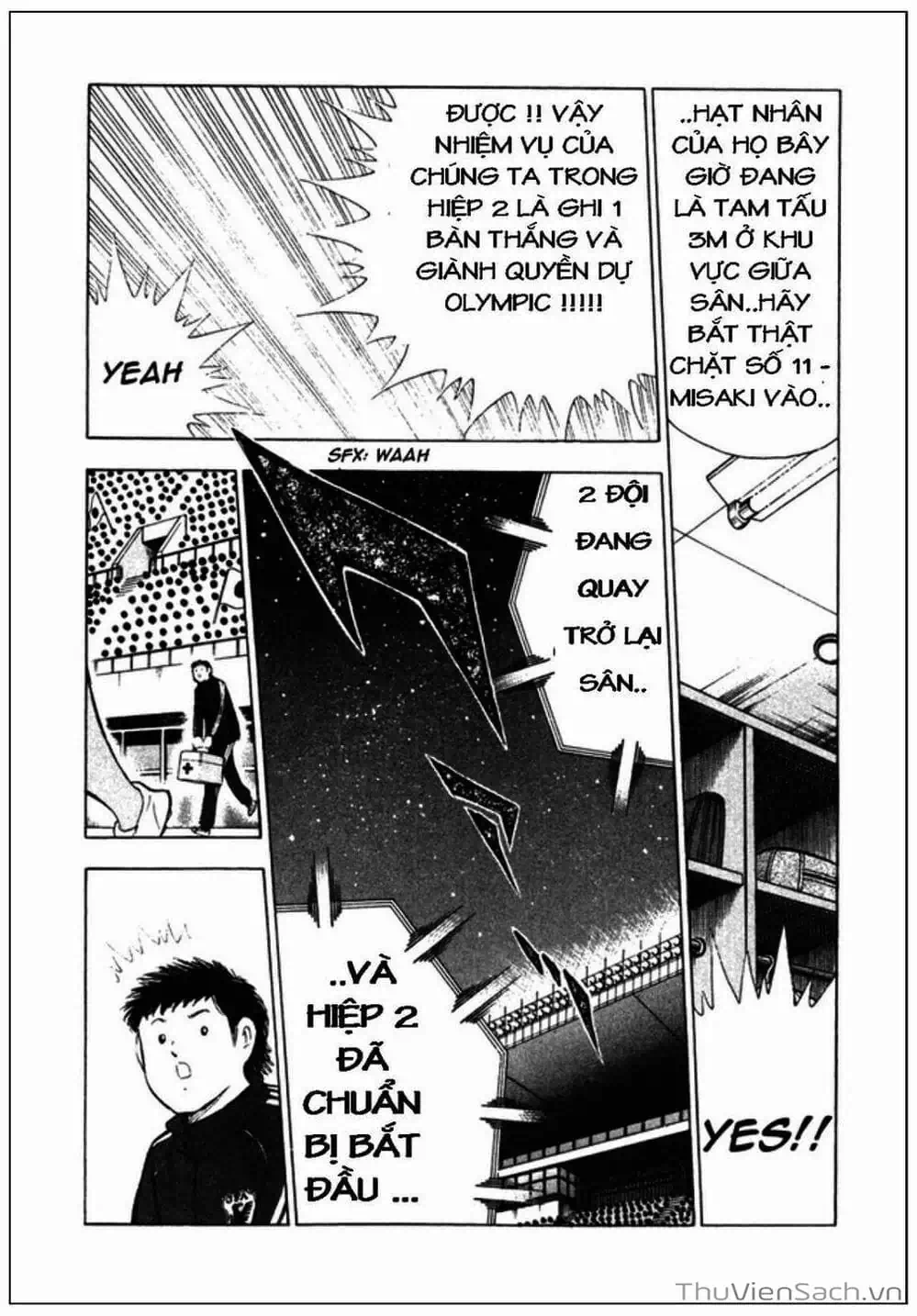 Truyện Tranh Tsubasa - Giấc Mơ Hoàng Kim trang 4