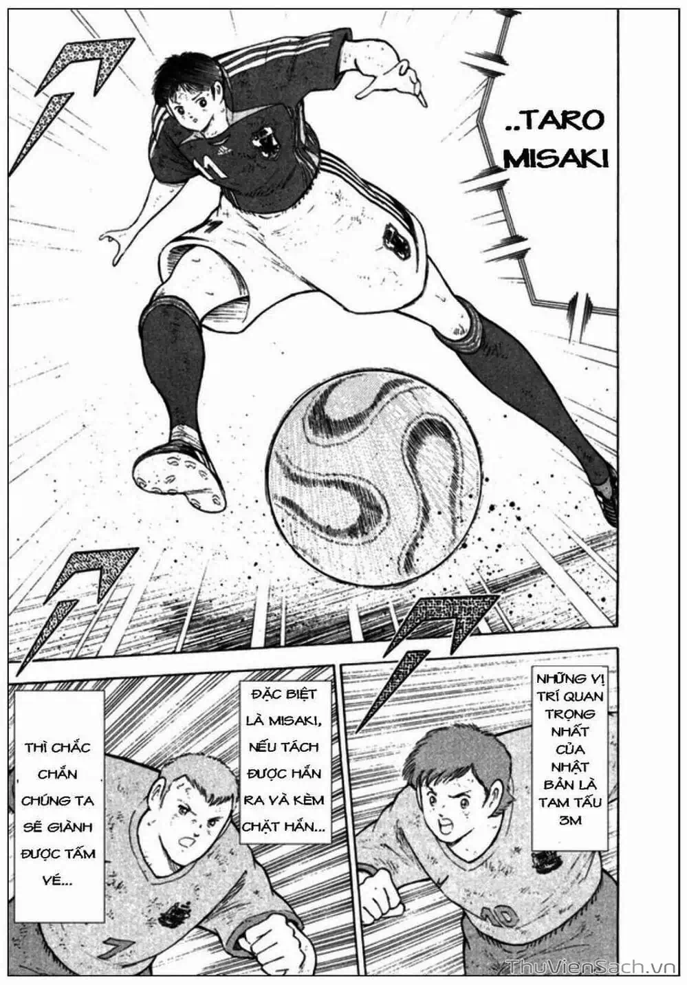 Truyện Tranh Tsubasa - Giấc Mơ Hoàng Kim trang 4