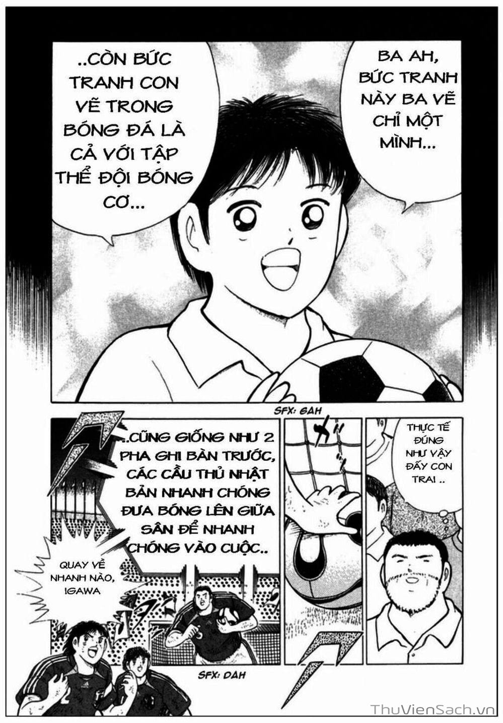 Truyện Tranh Tsubasa - Giấc Mơ Hoàng Kim trang 4