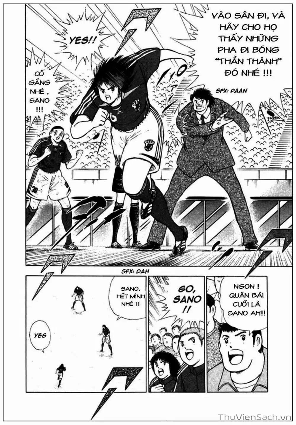 Truyện Tranh Tsubasa - Giấc Mơ Hoàng Kim trang 4