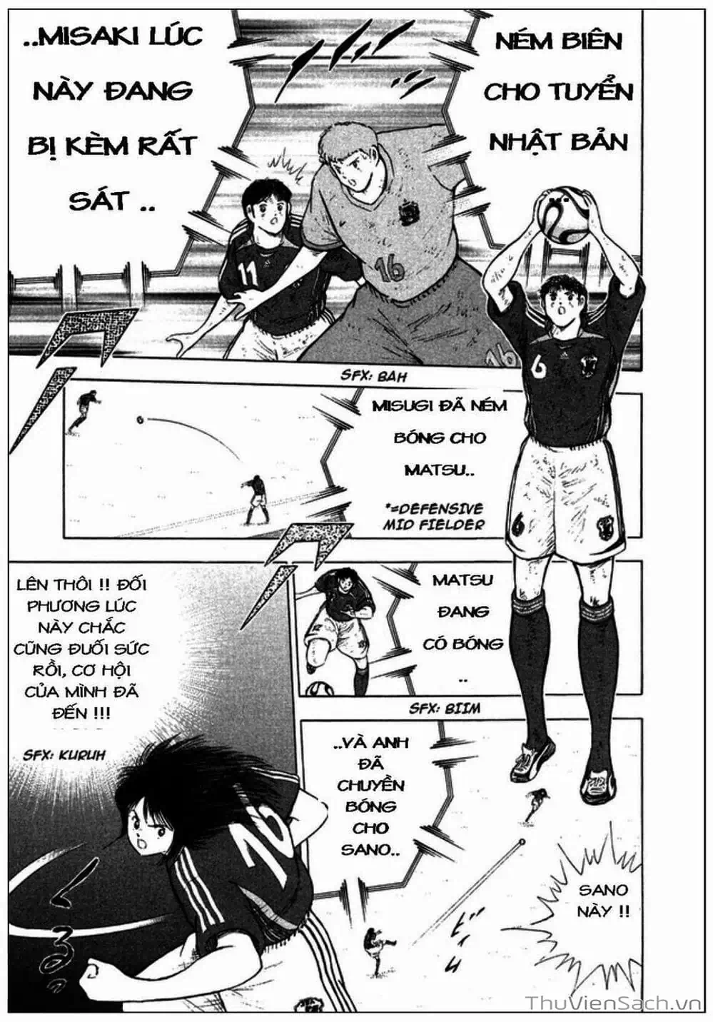 Truyện Tranh Tsubasa - Giấc Mơ Hoàng Kim trang 4