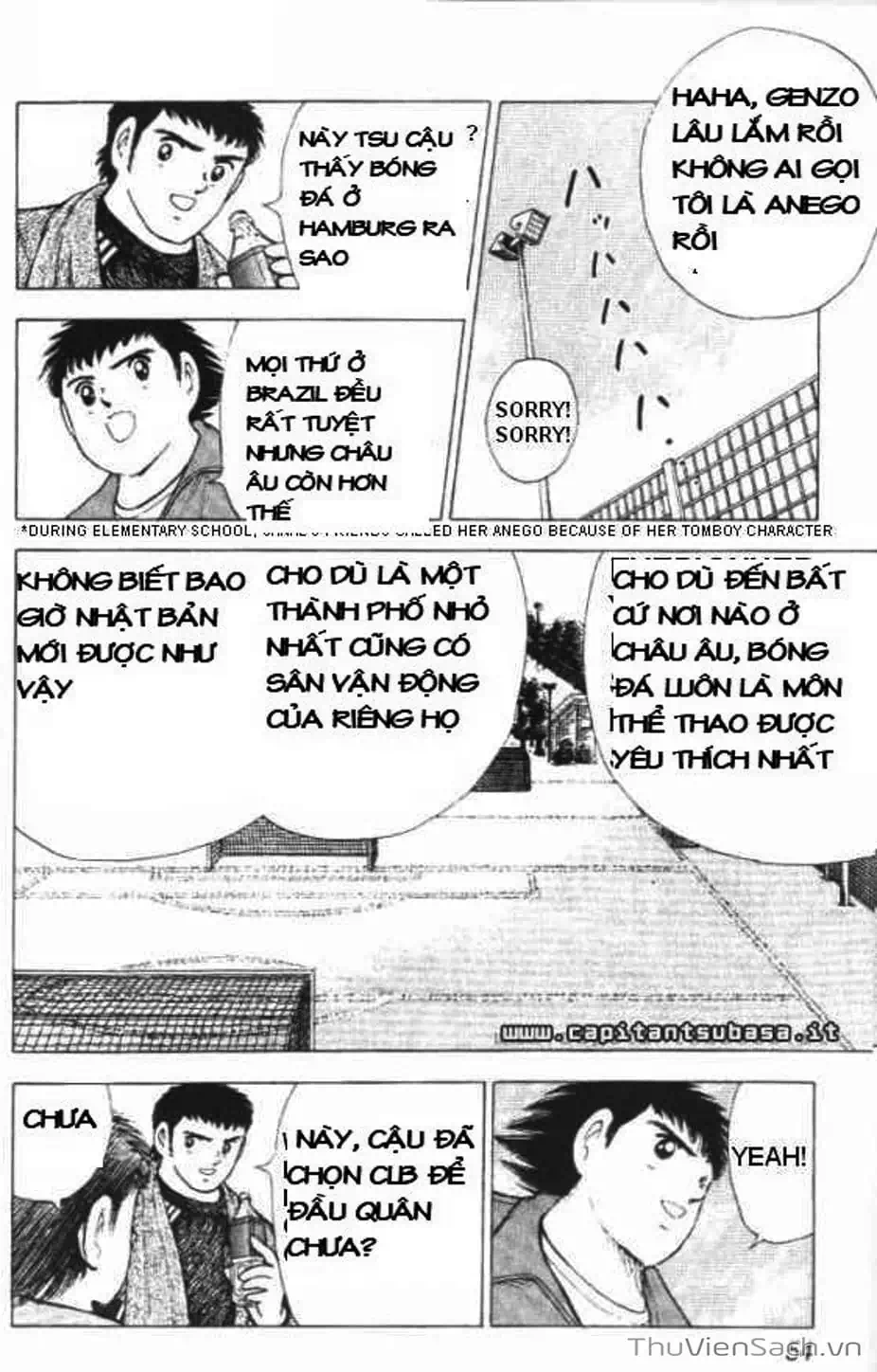Truyện Tranh Tsubasa - Đường Tới 2002 trang 4