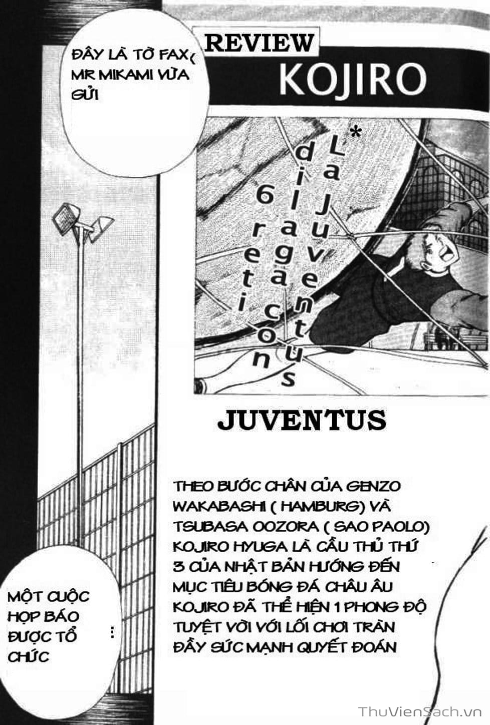 Truyện Tranh Tsubasa - Đường Tới 2002 trang 4