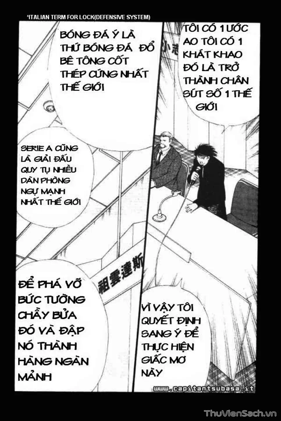 Truyện Tranh Tsubasa - Đường Tới 2002 trang 4