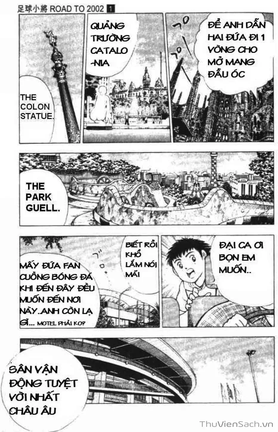 Truyện Tranh Tsubasa - Đường Tới 2002 trang 4