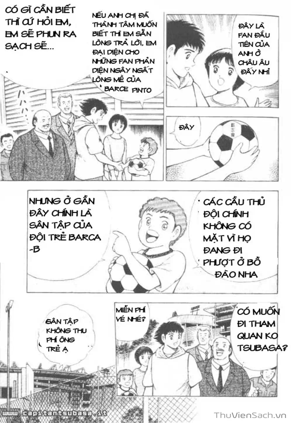 Truyện Tranh Tsubasa - Đường Tới 2002 trang 4