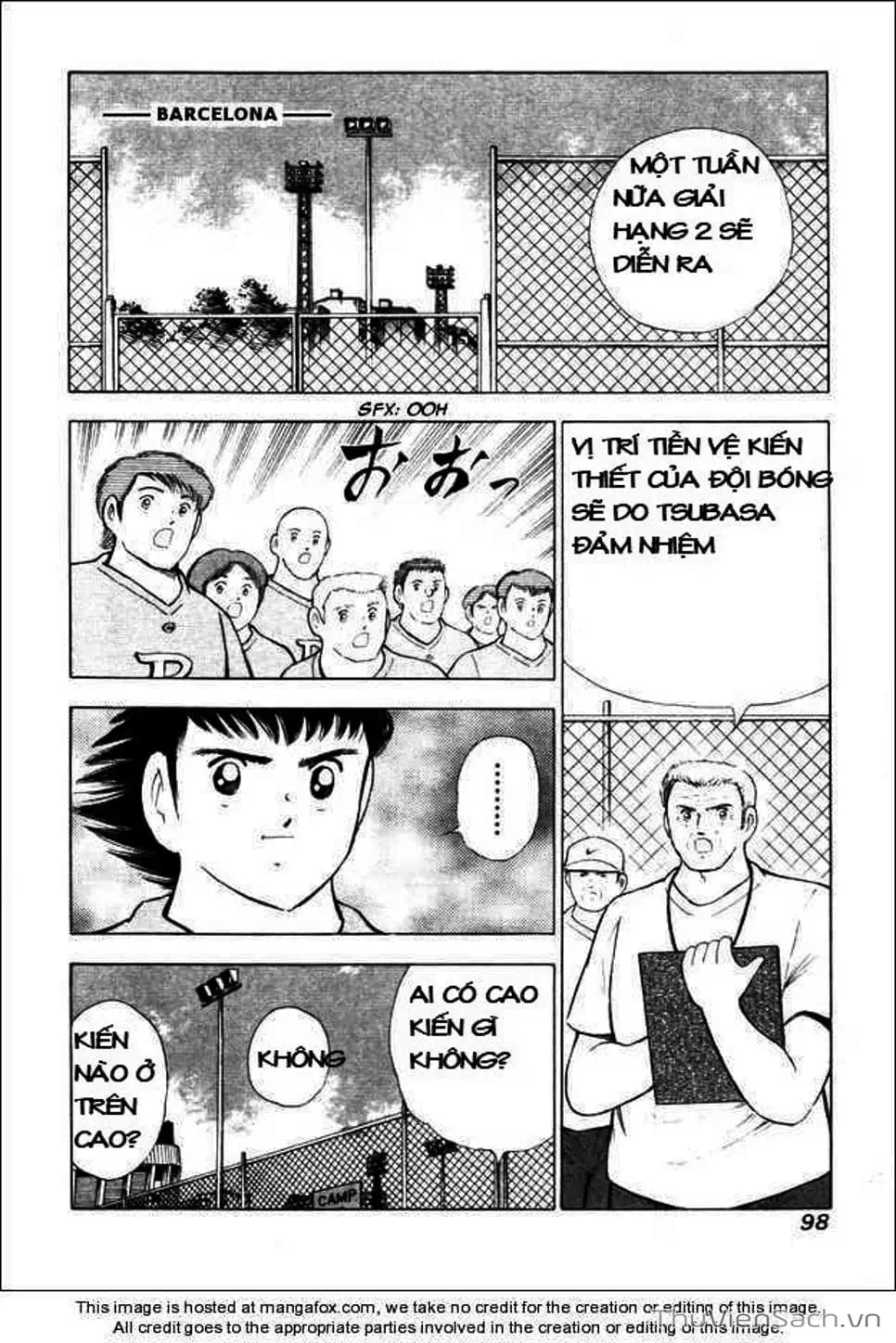 Truyện Tranh Tsubasa - Đường Tới 2002 trang 4