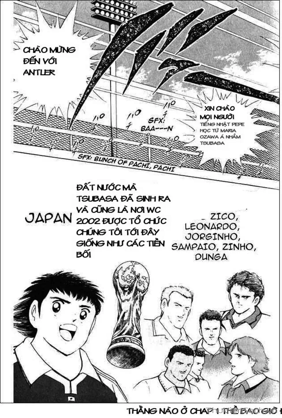 Truyện Tranh Tsubasa - Đường Tới 2002 trang 4