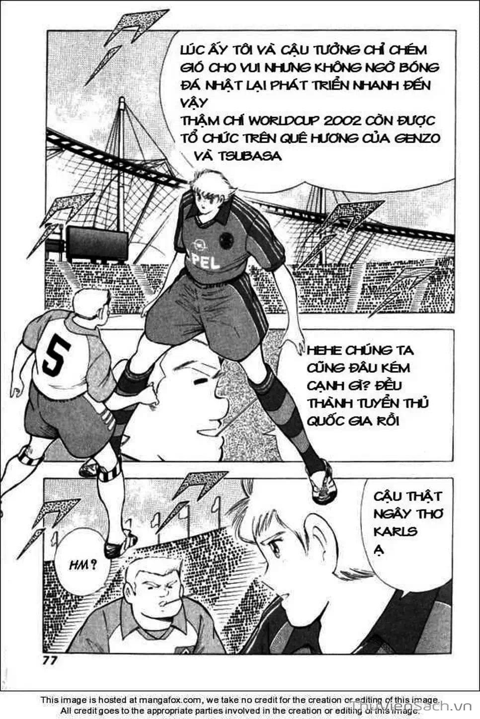 Truyện Tranh Tsubasa - Đường Tới 2002 trang 4