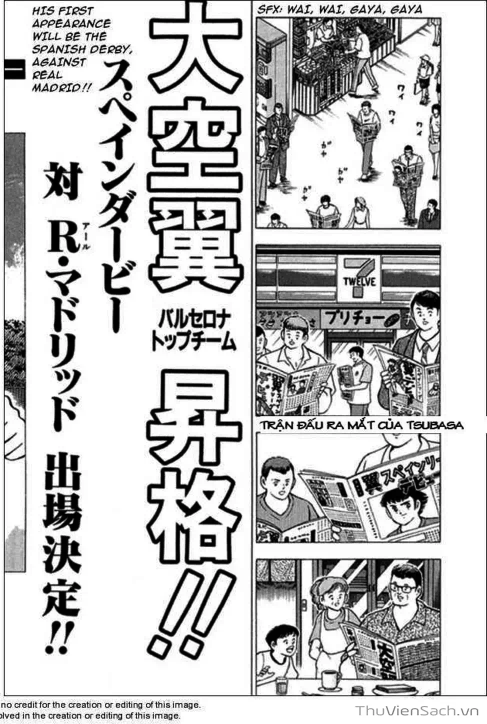 Truyện Tranh Tsubasa - Đường Tới 2002 trang 4