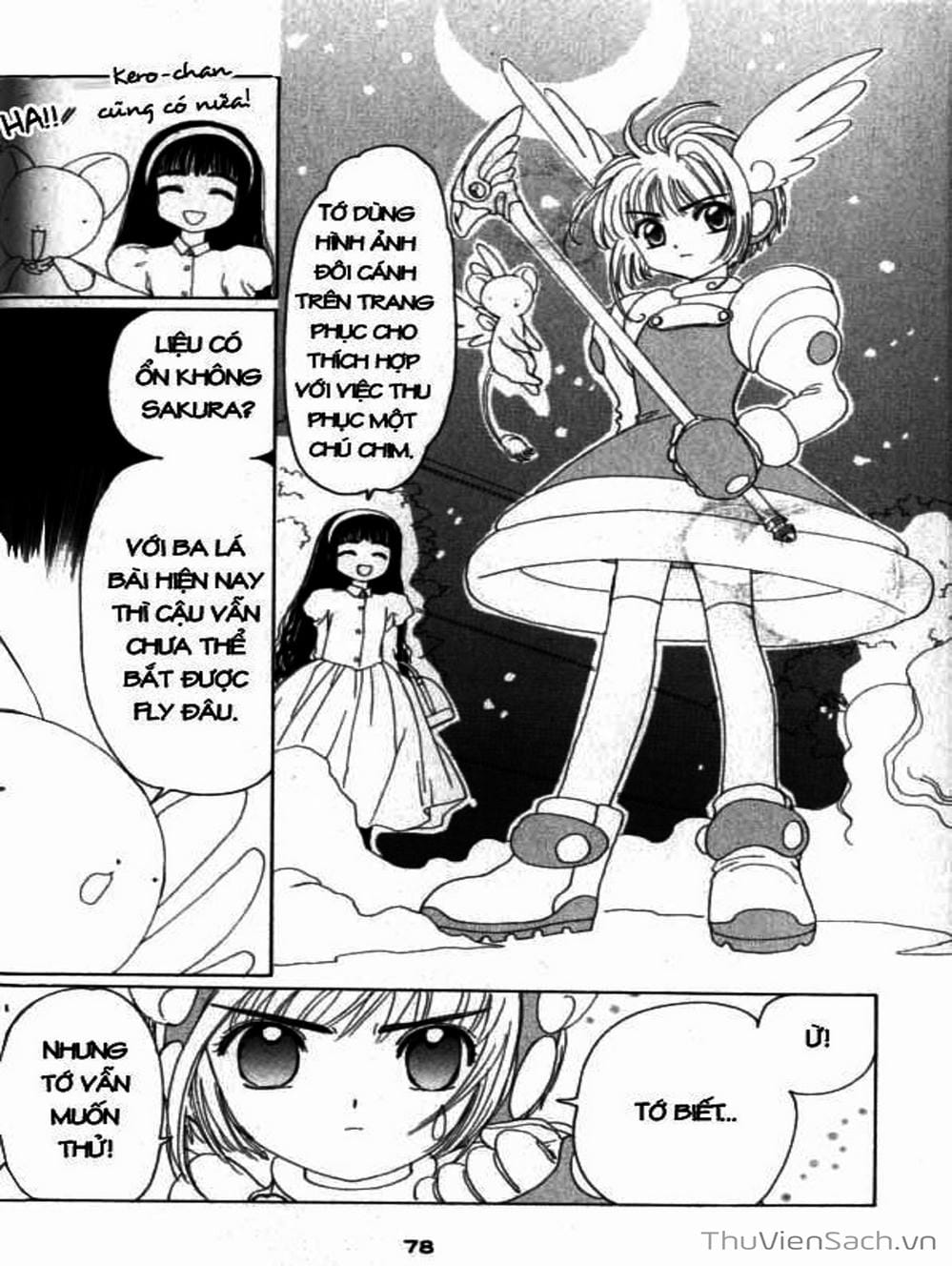 Truyện Tranh Thẻ Bài Pha Lê - Card Captor Sakura trang 75