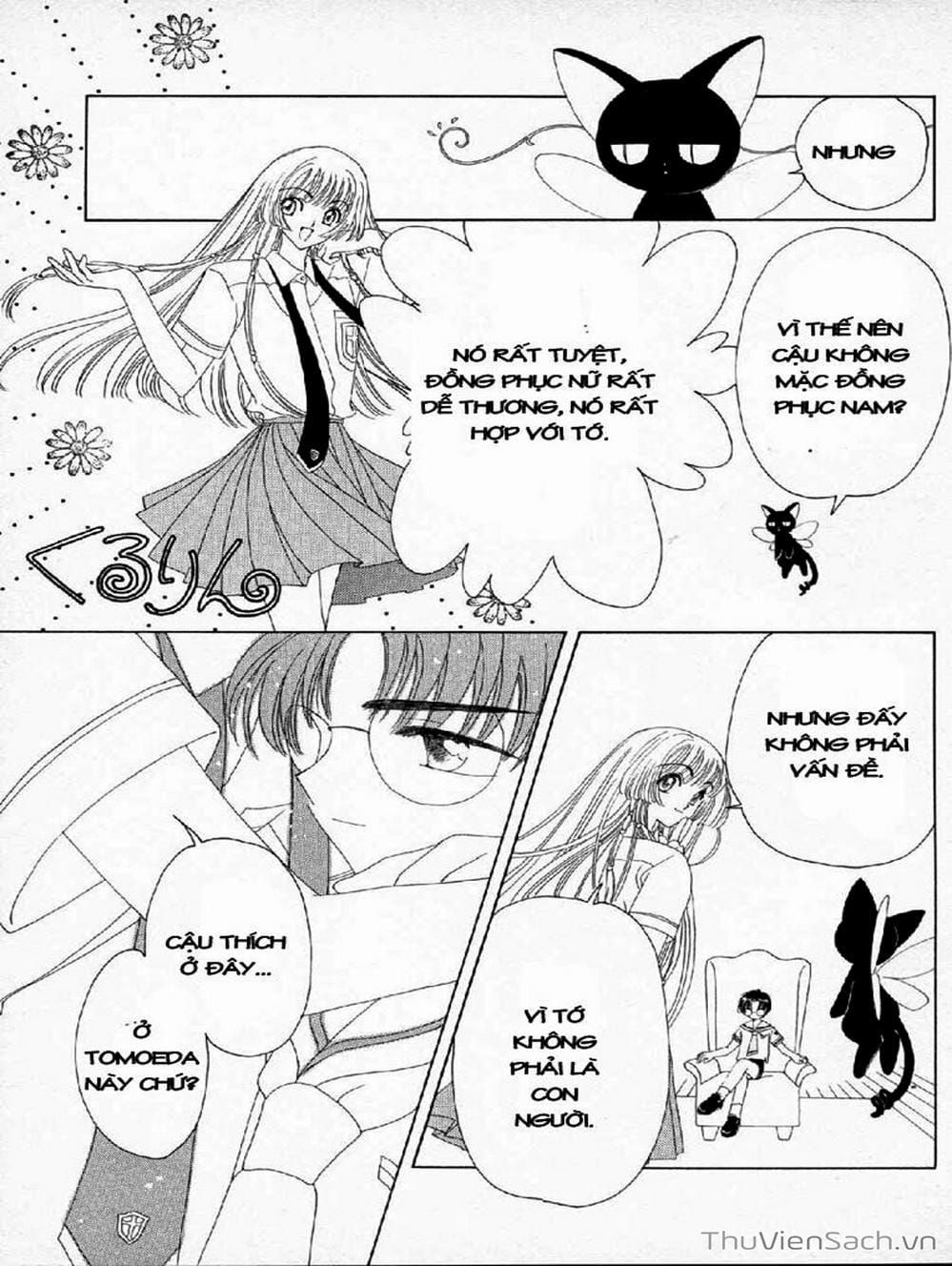 Truyện Tranh Thẻ Bài Pha Lê - Card Captor Sakura trang 1213