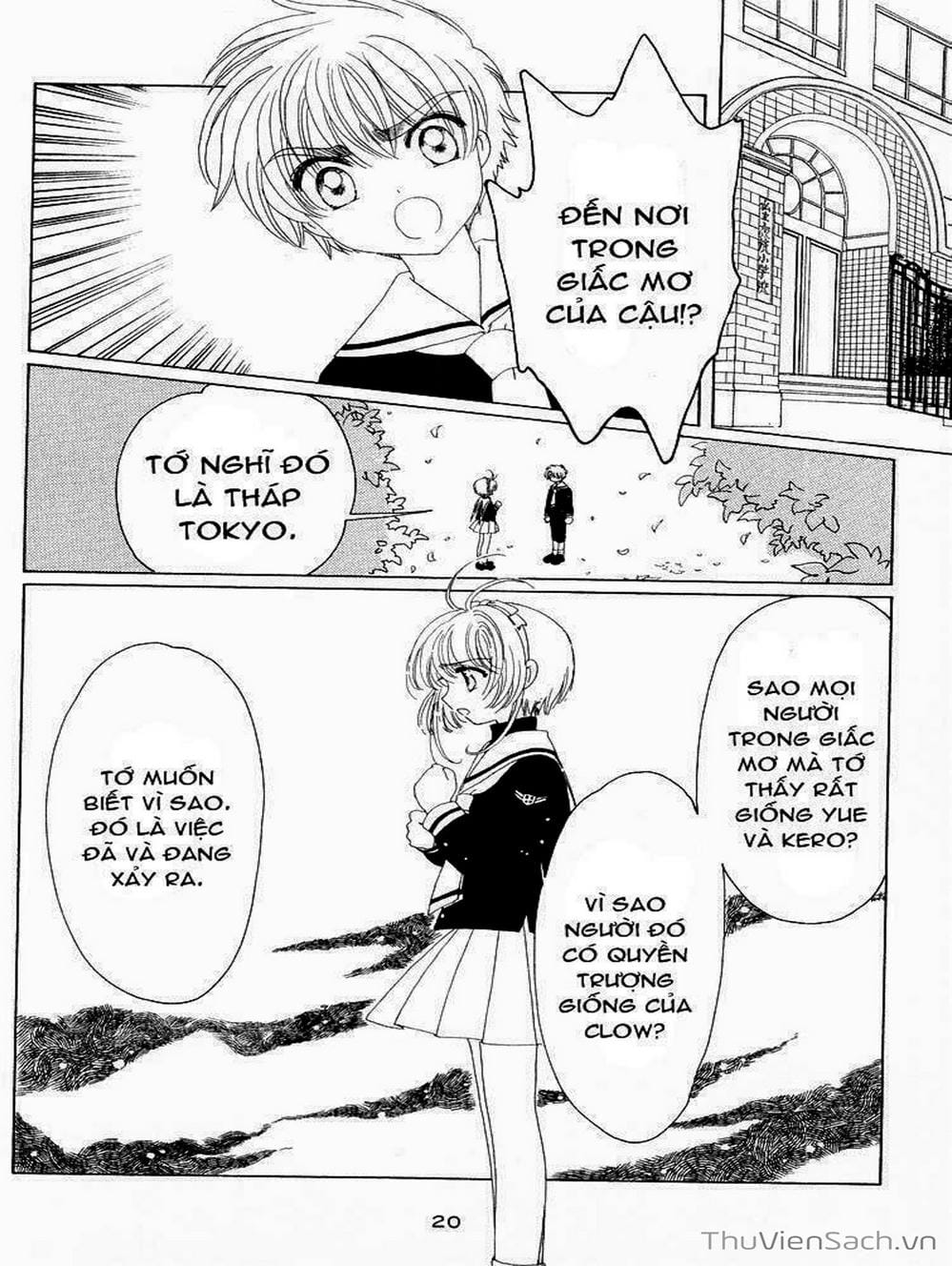 Truyện Tranh Thẻ Bài Pha Lê - Card Captor Sakura trang 1838