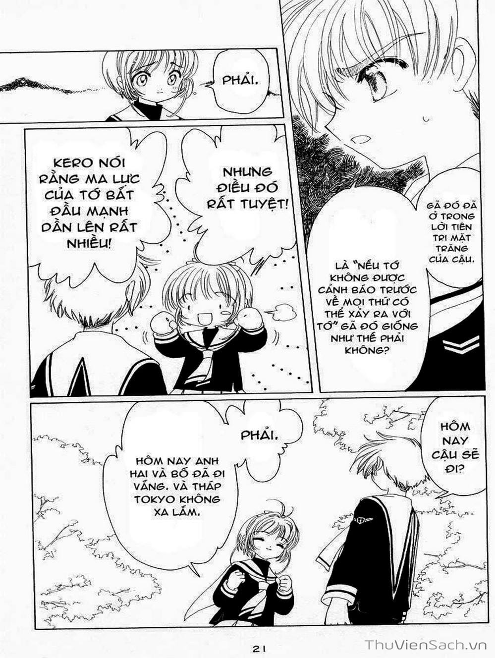 Truyện Tranh Thẻ Bài Pha Lê - Card Captor Sakura trang 2